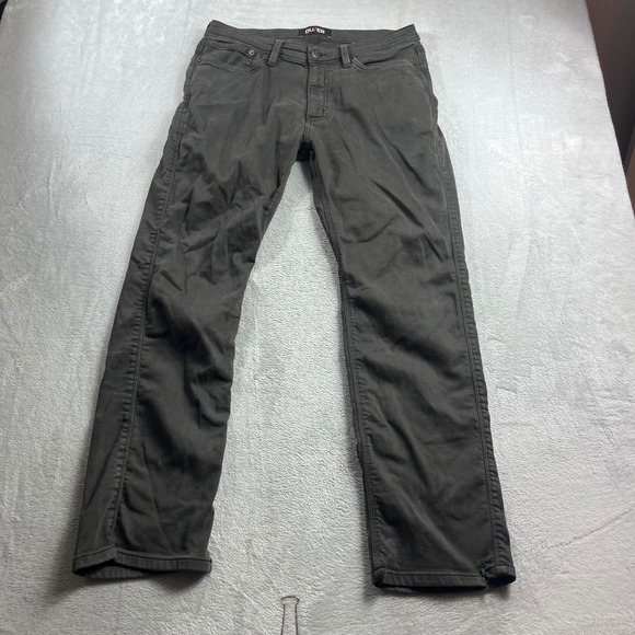 DU Other - DU/ER Performance Denim Straight Fit Charcoal Grey Pants Mens 34x32